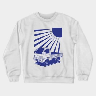 Jdm carry legend blue print Crewneck Sweatshirt